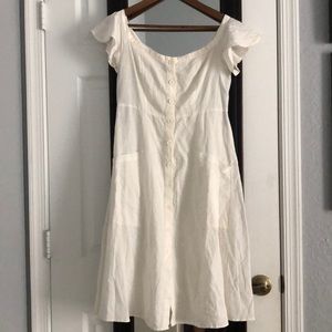 forever 21 white dress